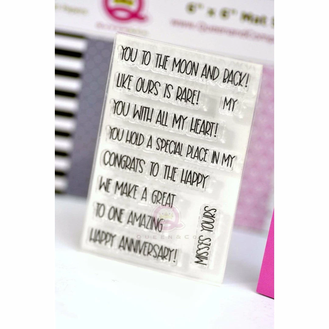 Queen & Co Word Dies Love Sentiment Stackers 4 Queen & Co Word Dies Love Sentiment Stackers