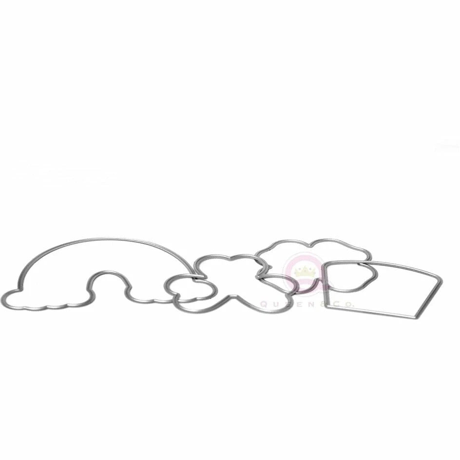 Queen & Co Lucky Day Outline Dies 1 Queen & Co Lucky Day Outline Dies