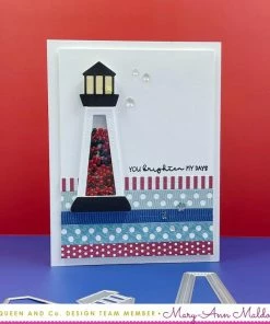 Queen & Co Shaped Shaker Kits Nautical Life Shaped Shaker