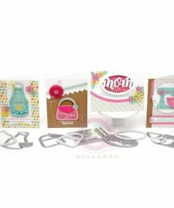 Queen & Co Mothers Day Shaped Shaker Shaped Shaker Kits
