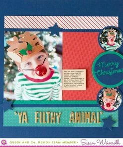 Queen & Co Word Dies Set #1