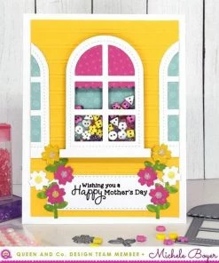 Queen & Co Shaped Shaker Kits Window Shaped Shaker Set