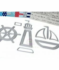 Queen & Co Shaped Shaker Kits Nautical Life Shaped Shaker