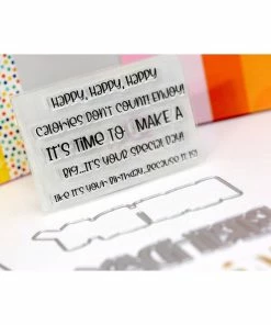 Queen & Co Word Dies Wish Big Sentiment Stackers