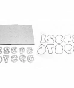 Queen & Co Shaped Shaker Kits Number Shaker Kit