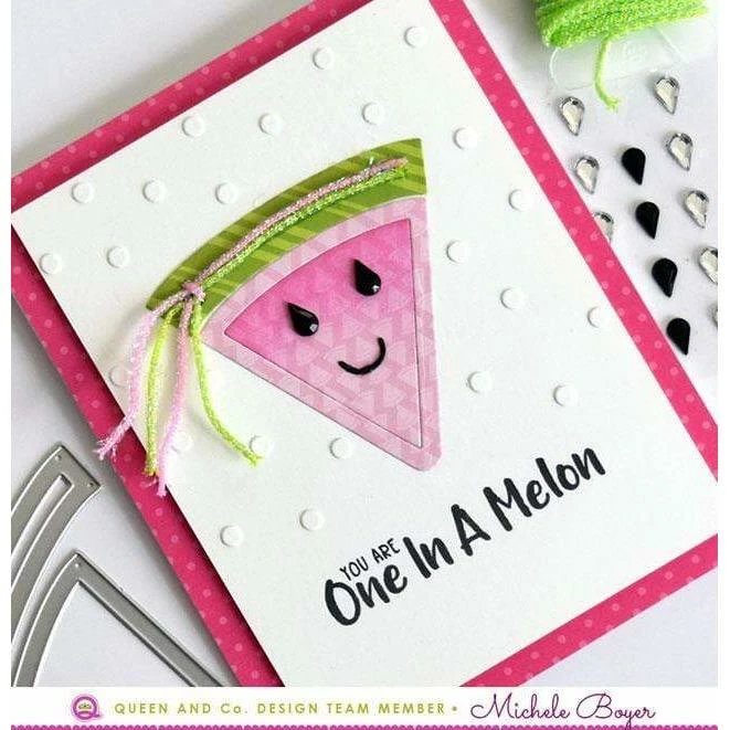 Queen & Co Sparkle String Red Trims 2 Queen & Co Sparkle String Red Trims