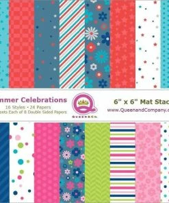 Queen & Co Summer Celebrations Paper Pad