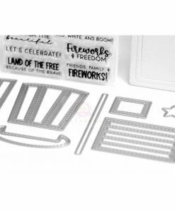 Queen & Co Shaped Shaker Kits Patriotic Shaped Shaker