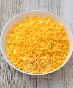 Queen & Co Princess Square Yellow Toppings