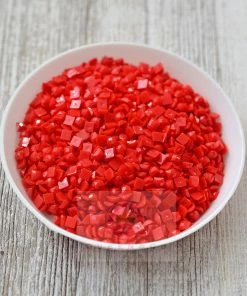 Queen & Co Princess Square Red Toppings