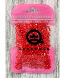 Queen & Co Princess Square Red Toppings