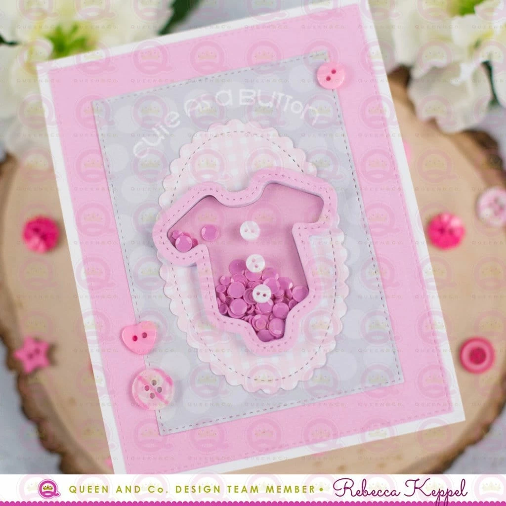 Queen & Co Shaped Shaker Kits Baby Shaped Shaker Set 3 Queen & Co Shaped Shaker Kits Baby Shaped Shaker Set