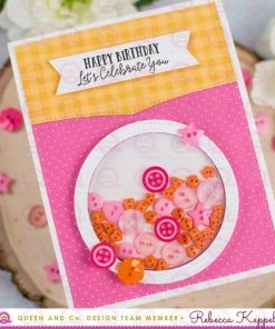 Queen & Co Shaped Shaker Kits Circle Shaped Shaker Set 20 Queen & Co Shaped Shaker Kits Circle Shaped Shaker Set