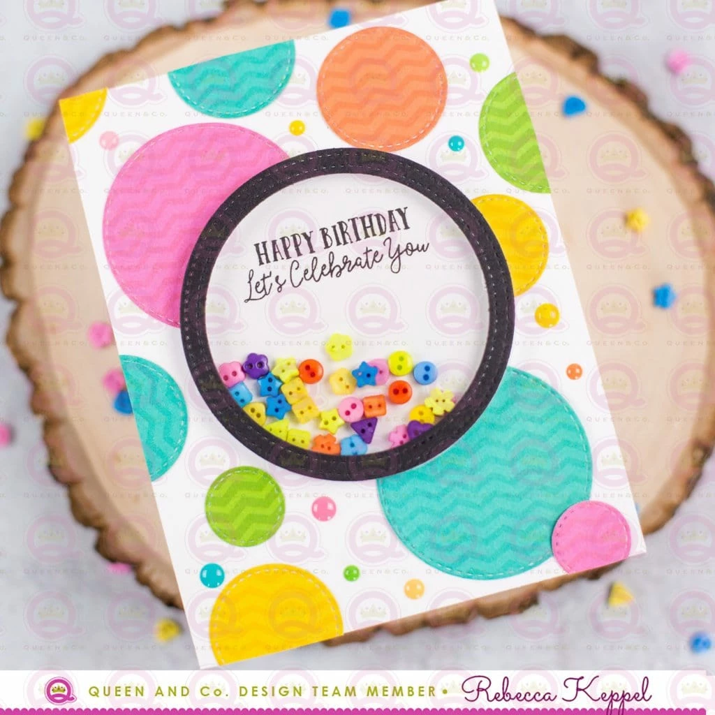 Queen & Co Shaped Shaker Kits Circle Shaped Shaker Set 8 Queen & Co Shaped Shaker Kits Circle Shaped Shaker Set