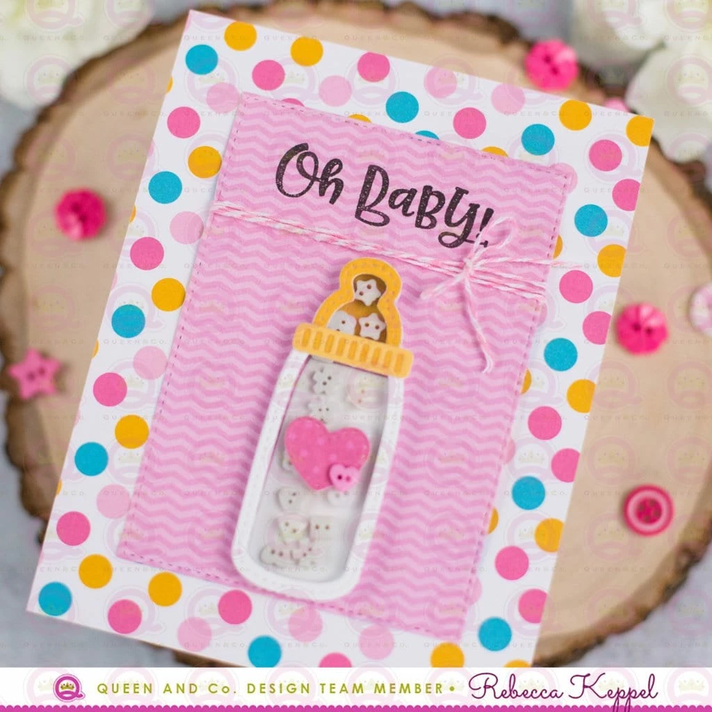 Queen & Co Shaped Shaker Kits Baby Shaped Shaker Set 5 Queen & Co Shaped Shaker Kits Baby Shaped Shaker Set