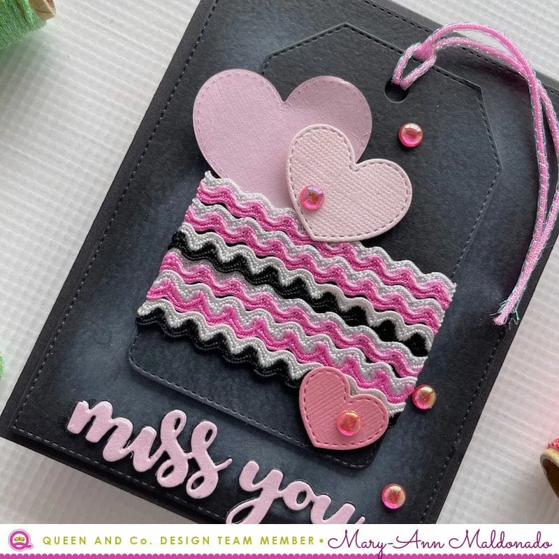 Queen & Co Ric Rac Rainbow Assortment 7 Queen & Co Ric Rac Rainbow Assortment