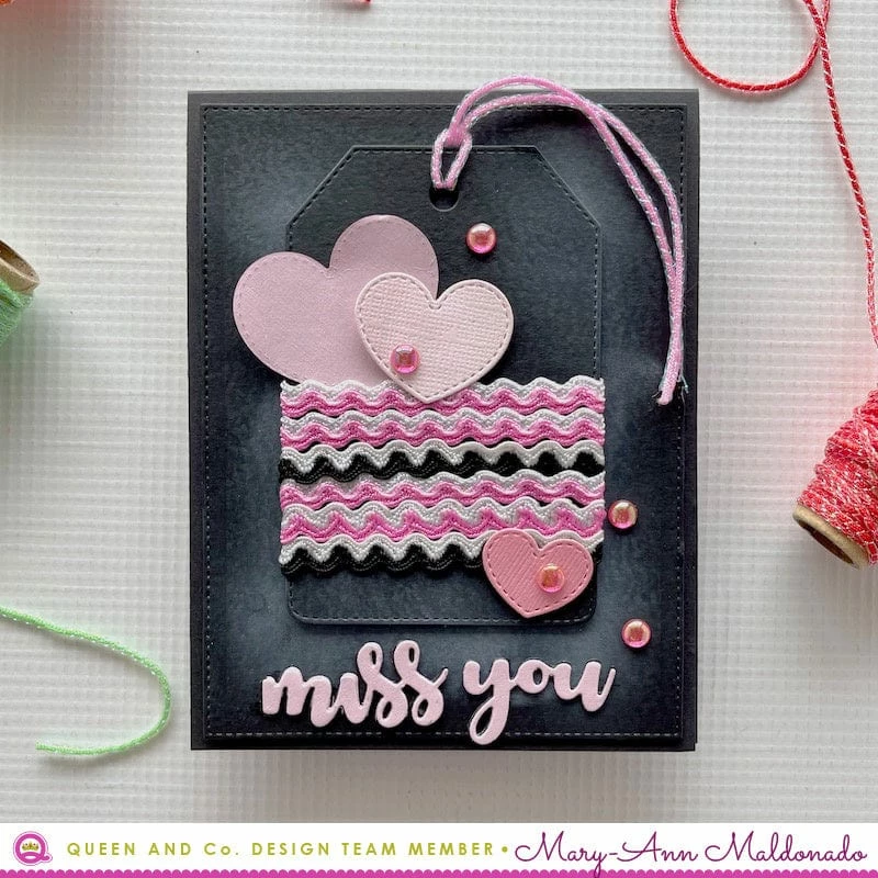 Queen & Co Ric Rac Rainbow Assortment 6 Queen & Co Ric Rac Rainbow Assortment