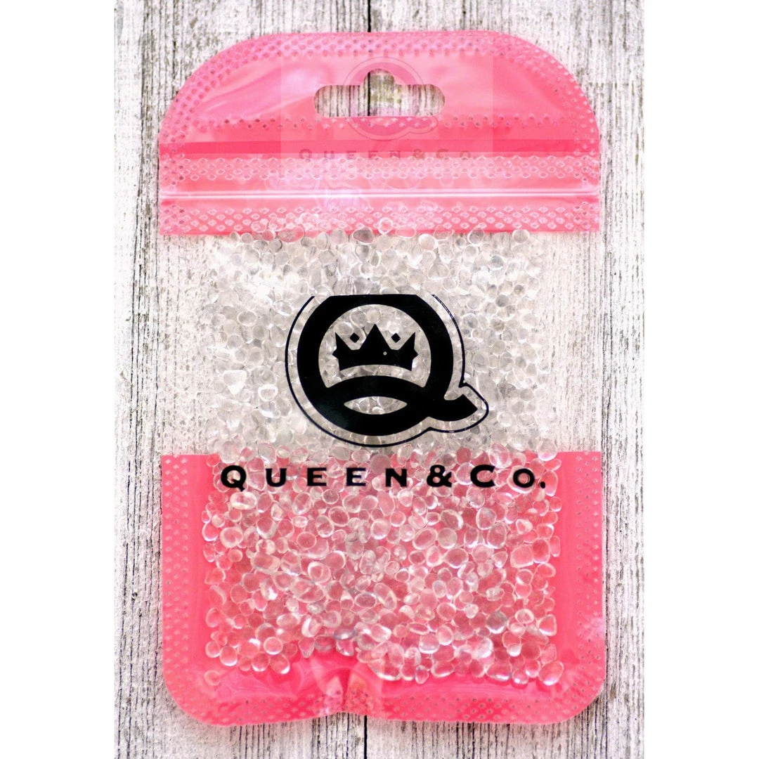 Queen & Co Sea Glass Clear 2 Queen & Co Sea Glass Clear