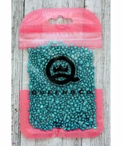 Queen & Co Toppings Metallic Sea Glass Teal