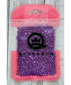 Queen & Co Metallic Sea Glass Purple Toppings