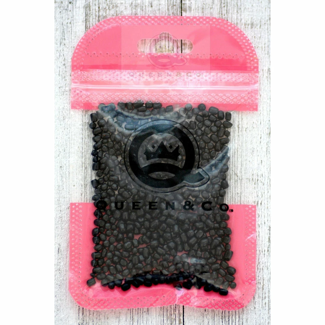 Queen & Co Toppings Sea Glass Black 2 Queen & Co Toppings Sea Glass Black