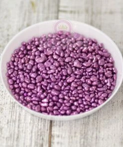 Queen & Co Metallic Sea Glass Lavender Toppings