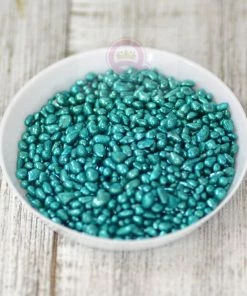 Queen & Co Toppings Metallic Sea Glass Teal