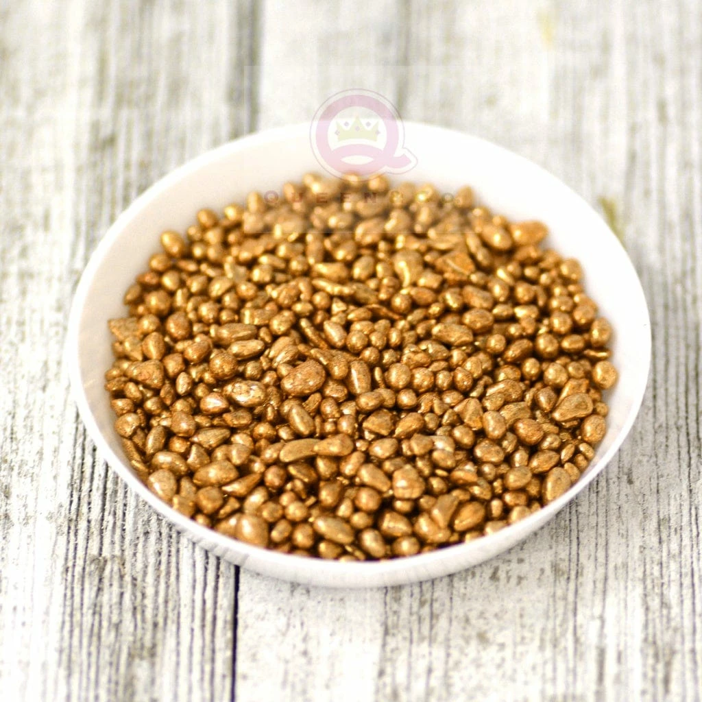 Queen & Co Metallic Sea Glass Gold - Limit 1 1 Queen & Co Metallic Sea Glass Gold - Limit 1