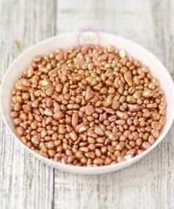 Queen & Co Toppings Metallic Sea Glass Copper