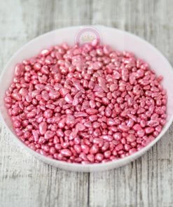 Queen & Co Toppings Metallic Sea Glass Pink