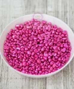 Queen & Co Metallic Sea Glass Magenta