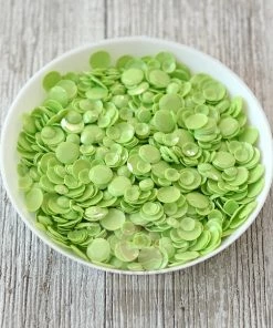 Queen & Co Toppings Sequins Green