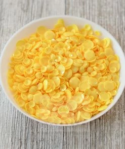 Queen & Co Toppings Sequins Yellow