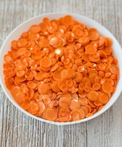 Queen & Co Sequins Orange