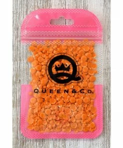Queen & Co Sequins Orange