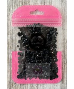 Queen & Co Sequins Black Toppings