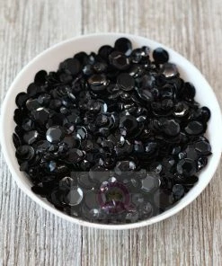Queen & Co Sequins Black Toppings