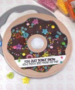 Queen & Co Donut Shaped Card Kit. Coming Soon