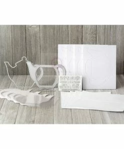 Queen & Co Teapot Shaped Card Kit. Coming Soon