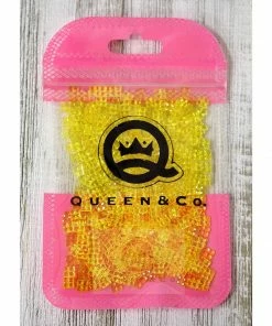 Queen & Co Sparkle Square Yellow - Limit 1 Toppings