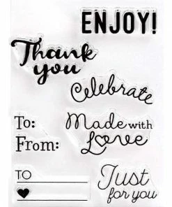 Queen & Co Shaped Shaker Tags