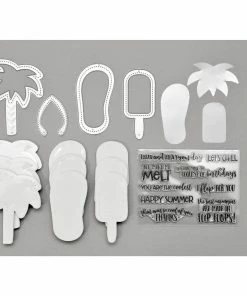 Queen & Co Sunny Days Shaped Shaker Set Shaped Shaker Kits