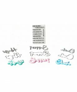 Queen & Co Support Sentiment Stackers Word Dies