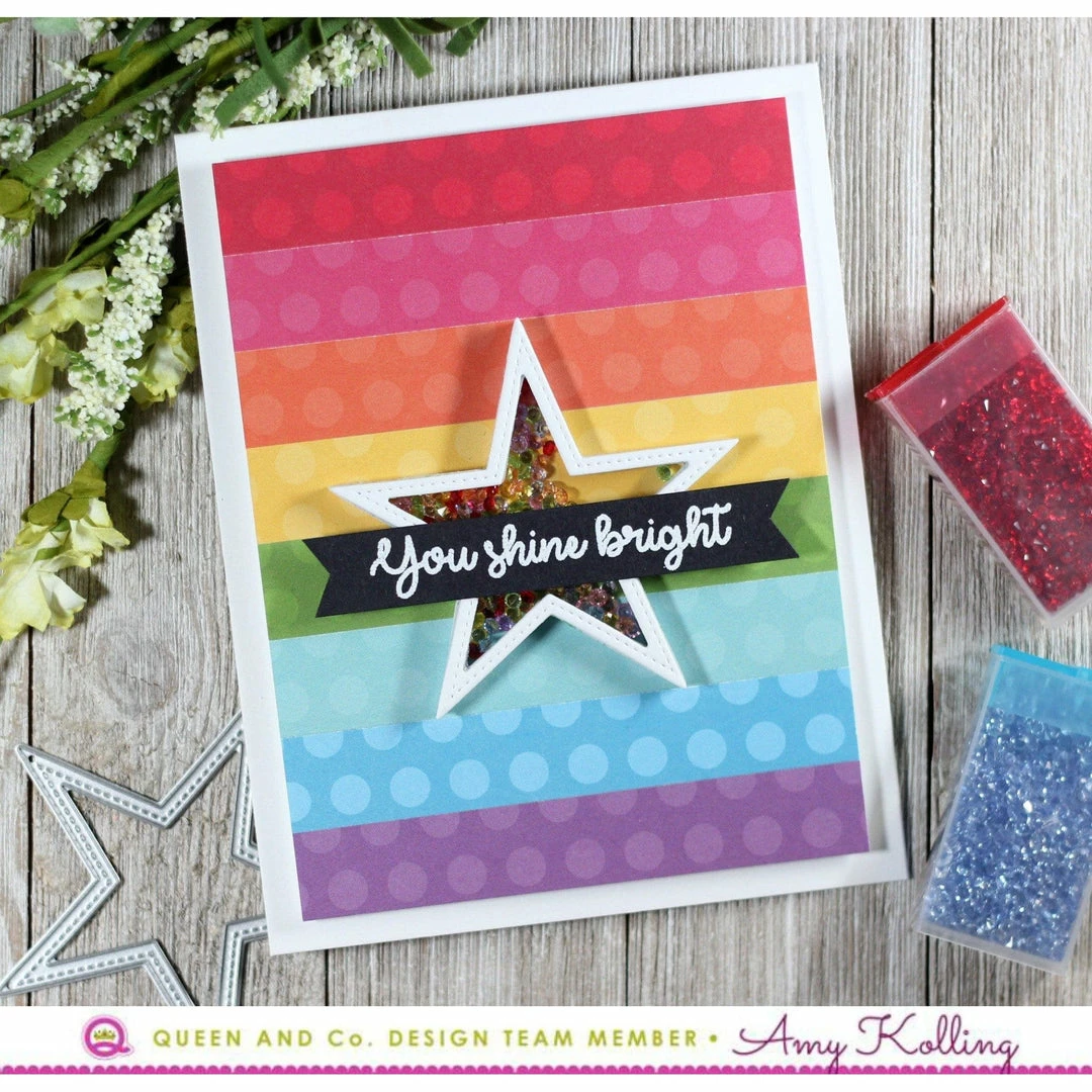 Queen & Co Star Shaped Shaker Set 12 Queen & Co Star Shaped Shaker Set