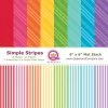 Queen & Co Paper Pads Stripes Paper Pad