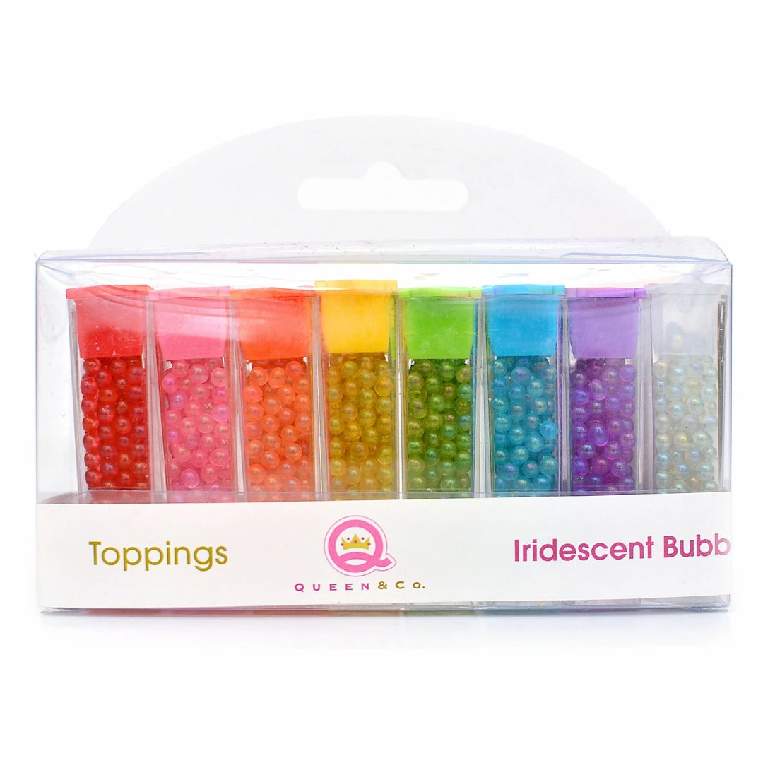 Queen & Co Iridescent Bubbles Toppings 2 Queen & Co Iridescent Bubbles Toppings