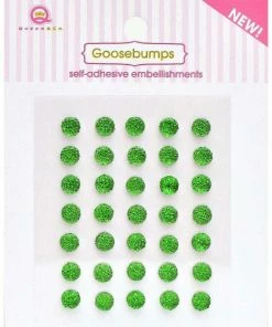Queen & Co Bling Goosebumps Green