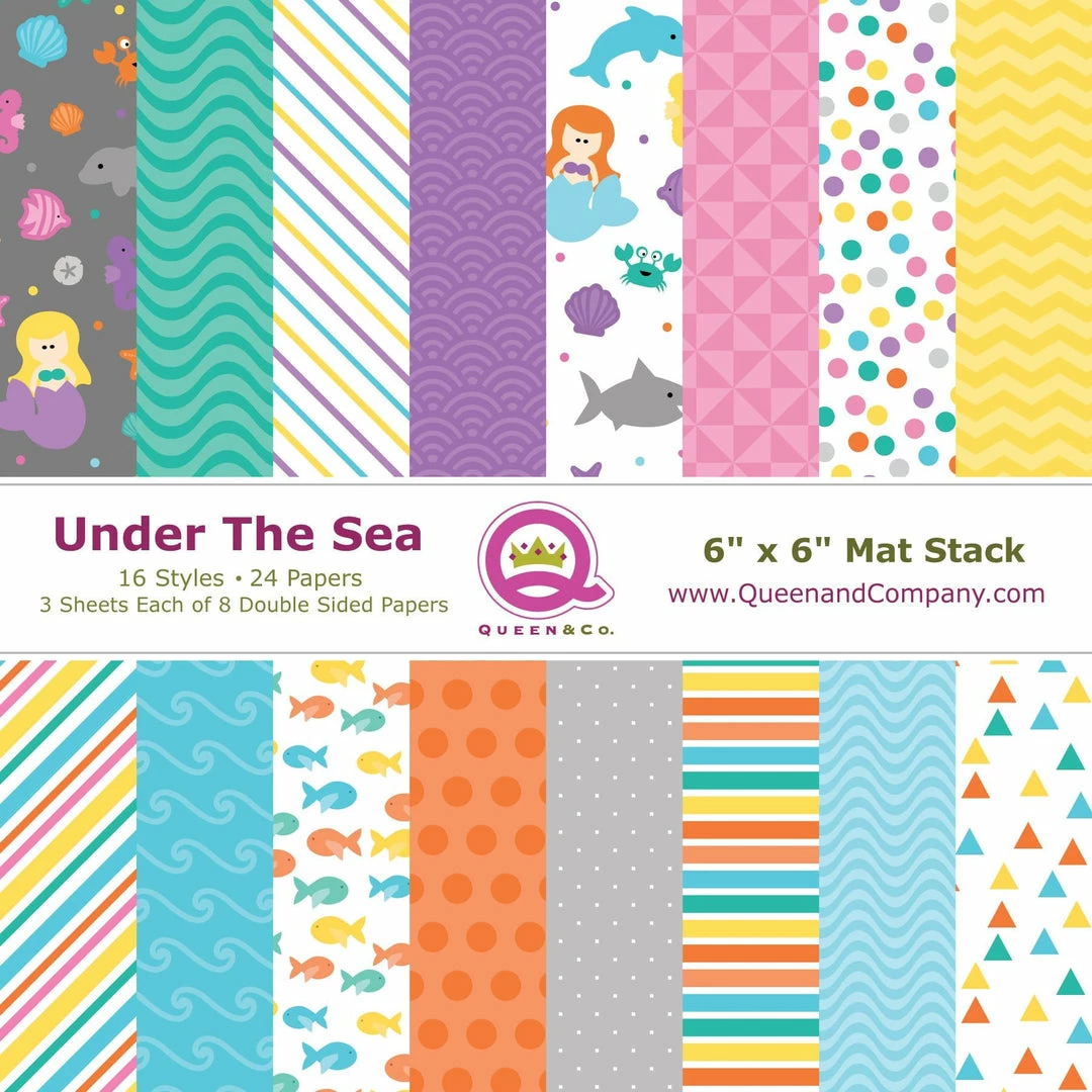 Queen & Co Under The Sea Paper Pad 1 Queen & Co Under The Sea Paper Pad