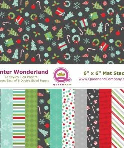Queen & Co Paper Pads Winter Wonderland Paper Pad