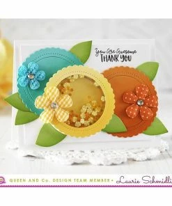 Queen & Co Shaped Shaker Kits Circle Shaped Shaker Set